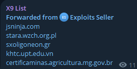 X9 List leaks the webshell access of University of Phan Thiet