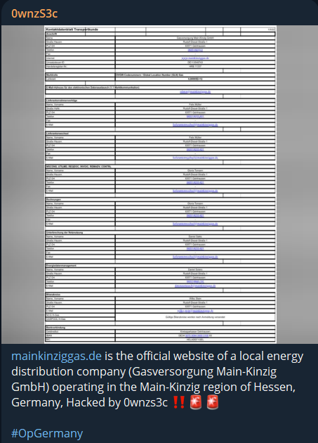Alleged data breach of Maiki