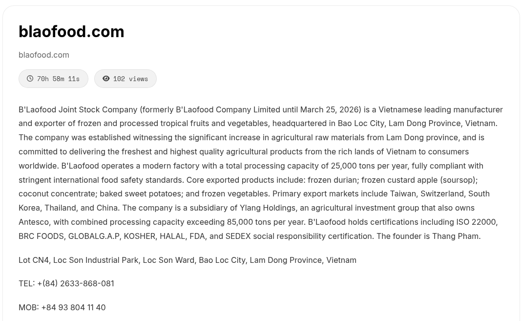 B’Laofood falls victim to KRYBIT Ransomware