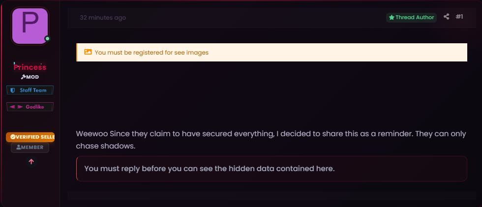 Alleged leak of Indonesian Government Data