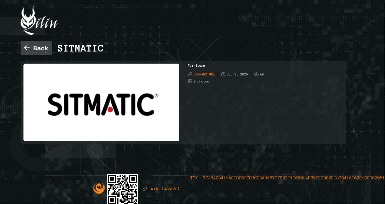 SITMATIC falls victim to Qilin ransomware