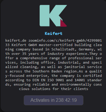 Keifert GmbH falls victim to The Gentlemen Ransomware