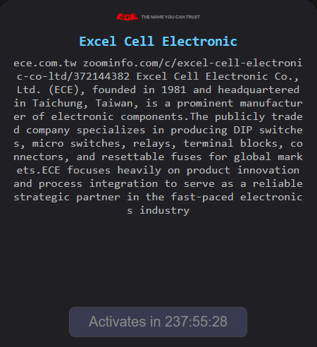 Excel Cell Electronic Co., Ltd falls victim to The Gentlemen ransomware