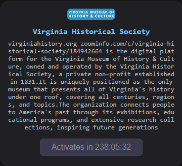 Virginia Museum of History & Culture falls victim to The Gentlemen ransomware