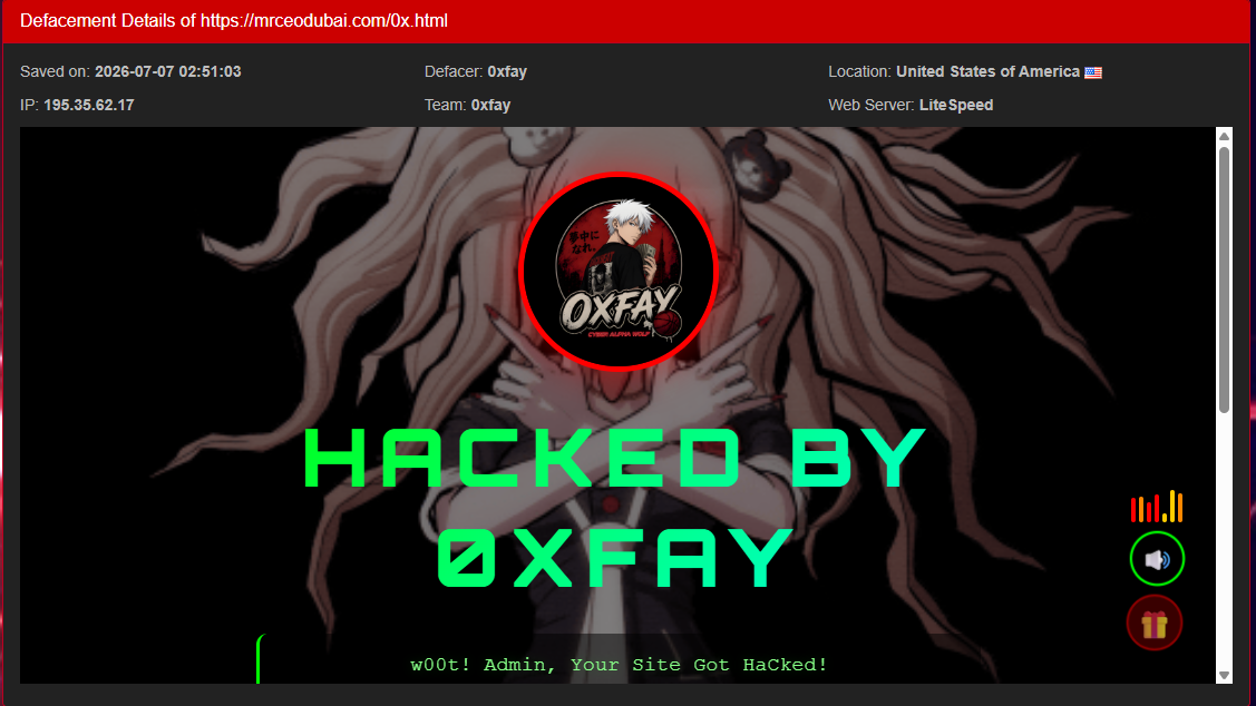 0xfay targets the website of Khuram Mushtaq