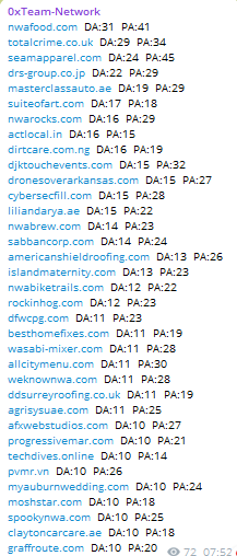 Alleged leak of web shell access to DFW CPG