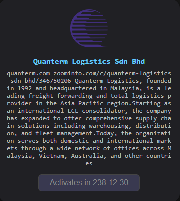 Quanterm Logistics falls victim to The Gentlemen ransomware