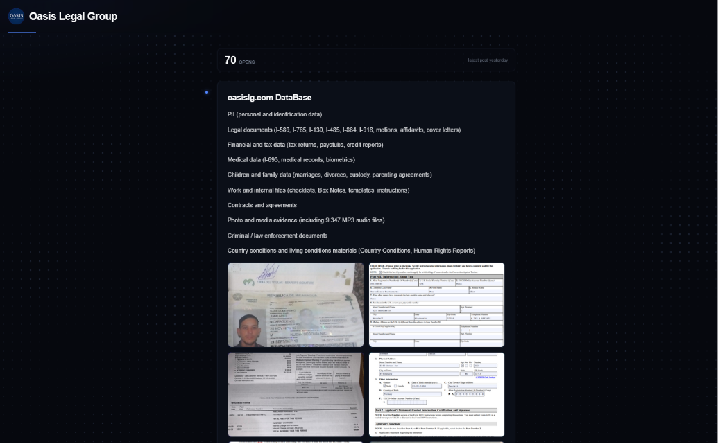 Oasis Legal Group falls victim to Everest ransomware