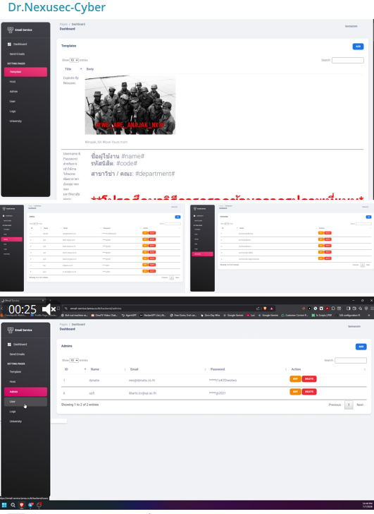Alleged leak of login access to Lannacom Co.Ltd