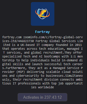Fortray Global Services Limited falls victim to The Gentlemen ransomware