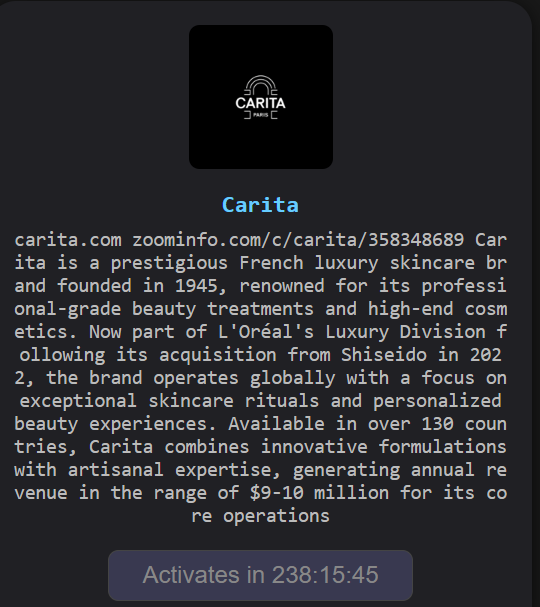 CARITA falls victim to The Gentlemen ransomware