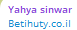 Yahya sinwar targets the website of Betihuty Ltd