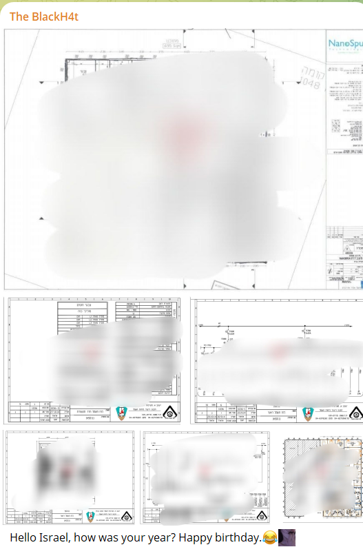 Alleged data leak of Israel