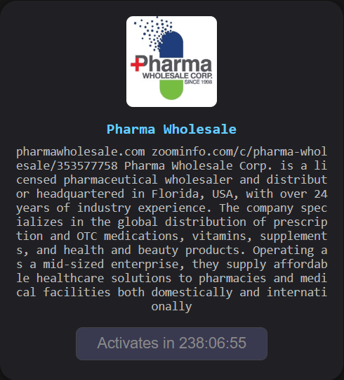 Pharma Wholesale Corp falls victim to The Gentlemen ransomware