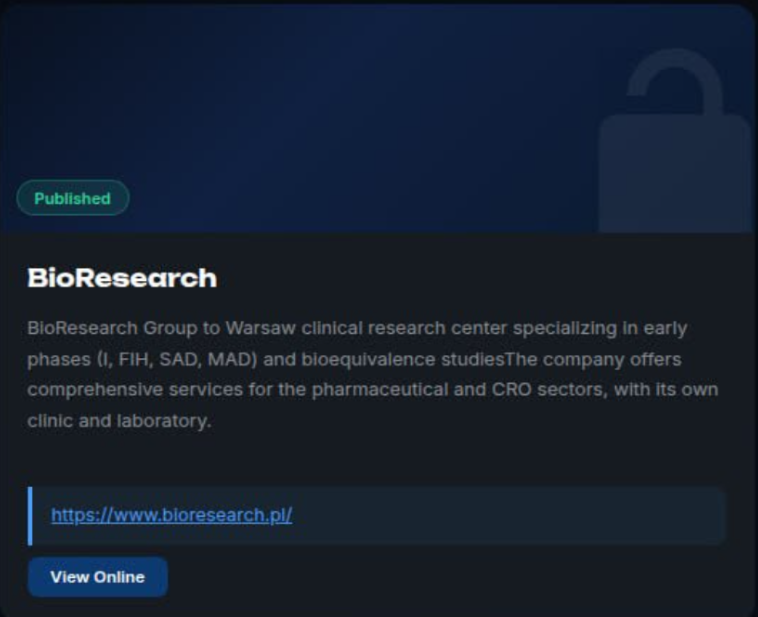 BioResearch falls victim to DeadLock Ransomware