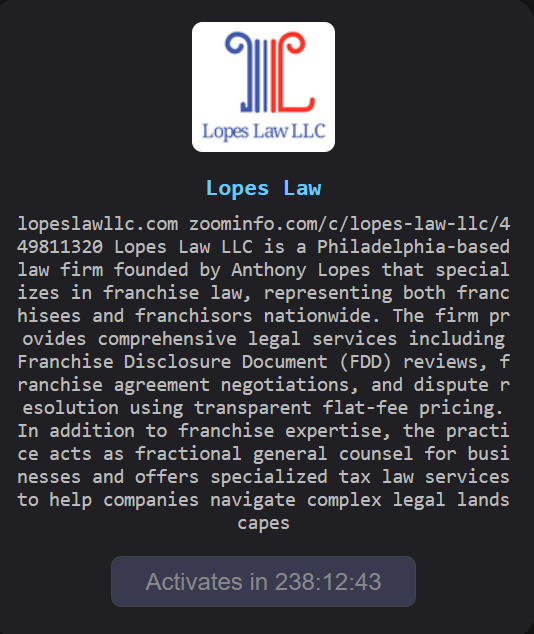 Lopes Law LLC falls victim to The Gentlemen ransomware