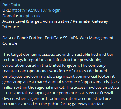 Alleged unauthorized admin access to AdEPT Technology Group plc