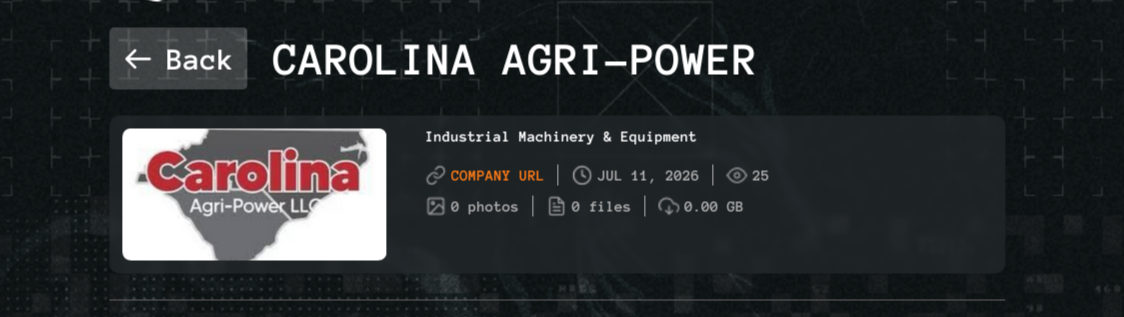 Carolina Agri-Power LLC falls victim to Qilin Ransomware