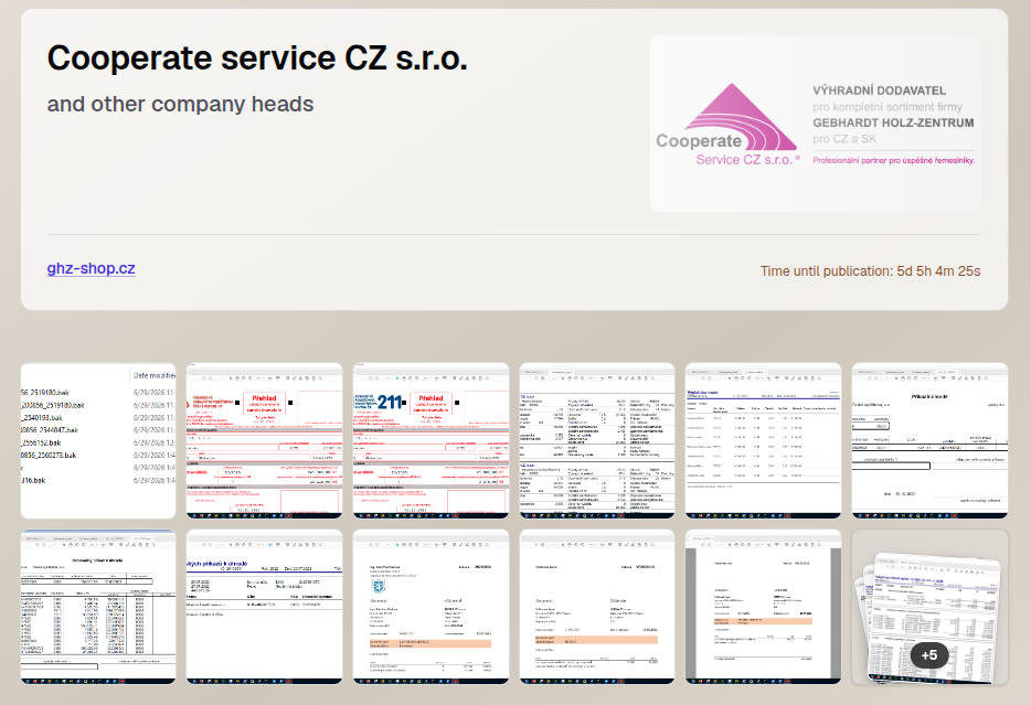 Cooperate-service CZ s.r.o. falls victim to TITAN Ransomware