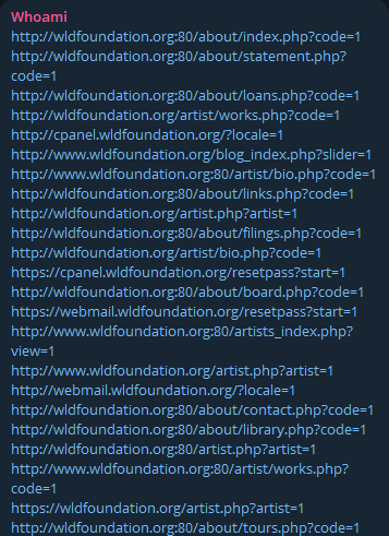 Alleged access to WLD Foundation