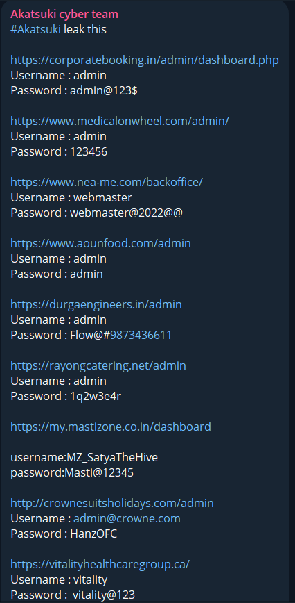 Alleged unauthorized Access to Corporate Booking