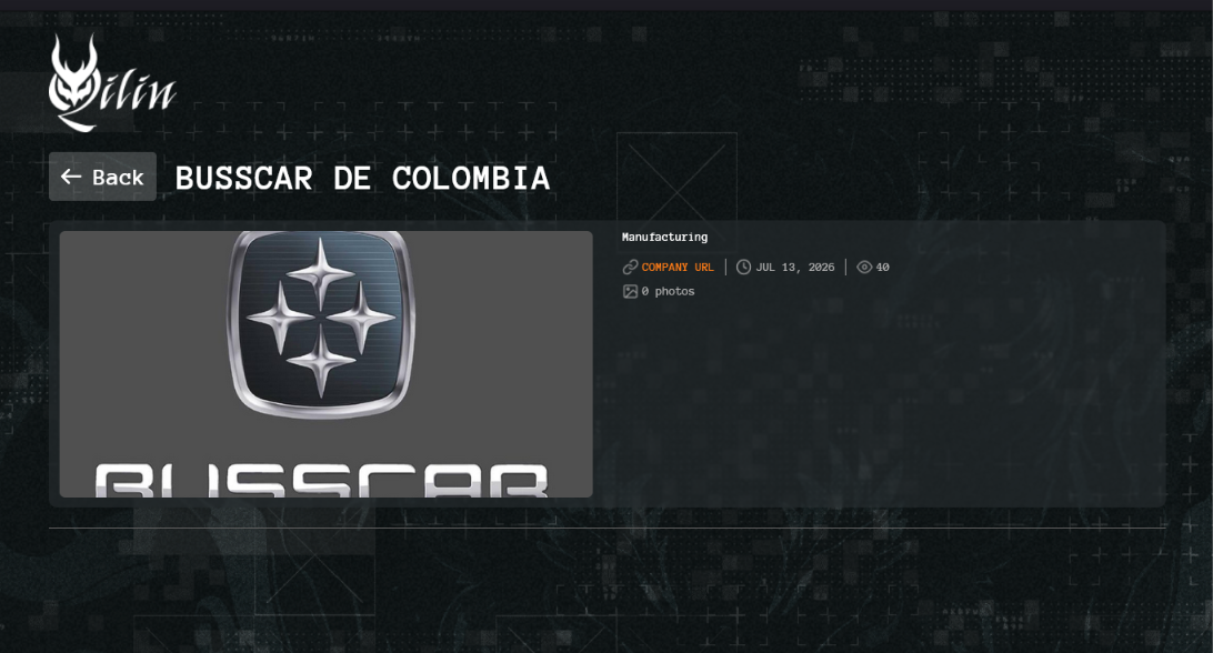 BUSSCAR DE COLOMBIA falls victim to Qilin ransomware