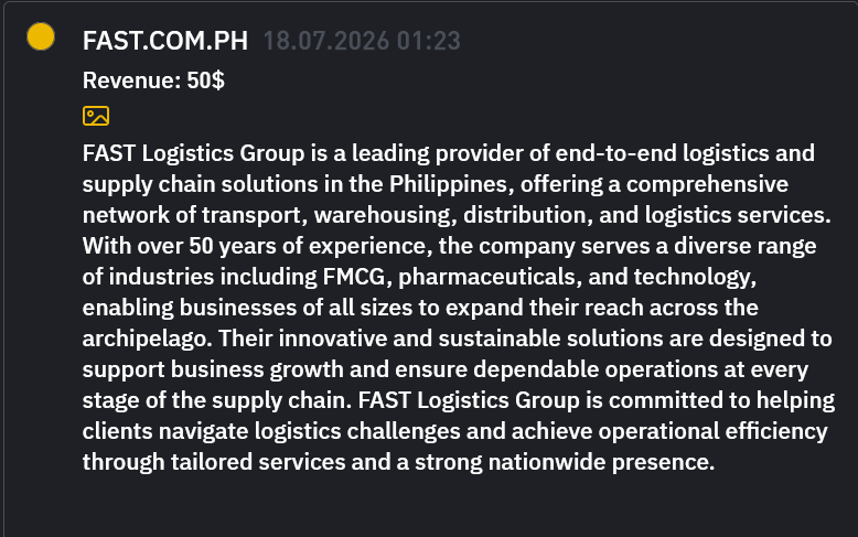 Fast Logistics Corporation falls victim to INC RANSOM ransomware
