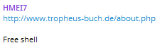 Alleged sale of WebShell Access to Tropheus Buch