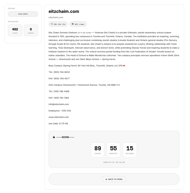 Eitz Chaim Schools falls victim to KRYBIT ransomware