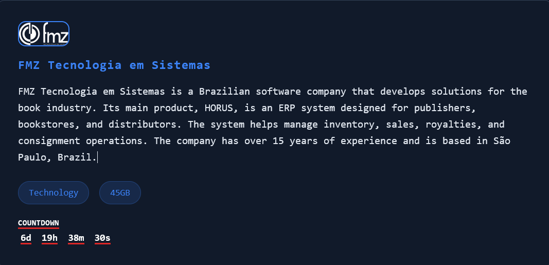 FMZ Tecnologia em Sistemas falls victim to Nova Ransomware