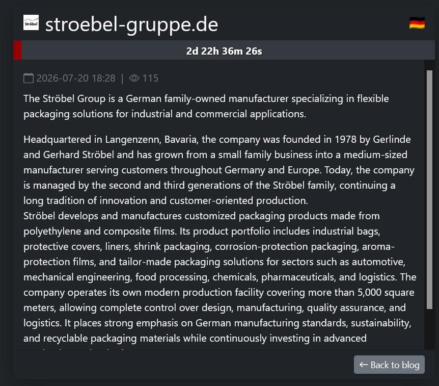 Ströbel Group falls victim to safepay ransomeware