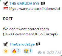 THE GARUDA EYE claims to target Indonesia