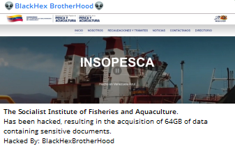 Alleged data breach of INSOPESCA