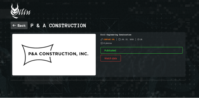 P & A Construction falls victim Qilin ransomware