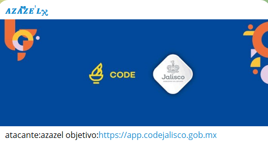 Alleged data breach of CODE Jalisco