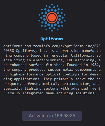 Optiforms, Inc. Falls Victim to The Gentlemen Ransomware