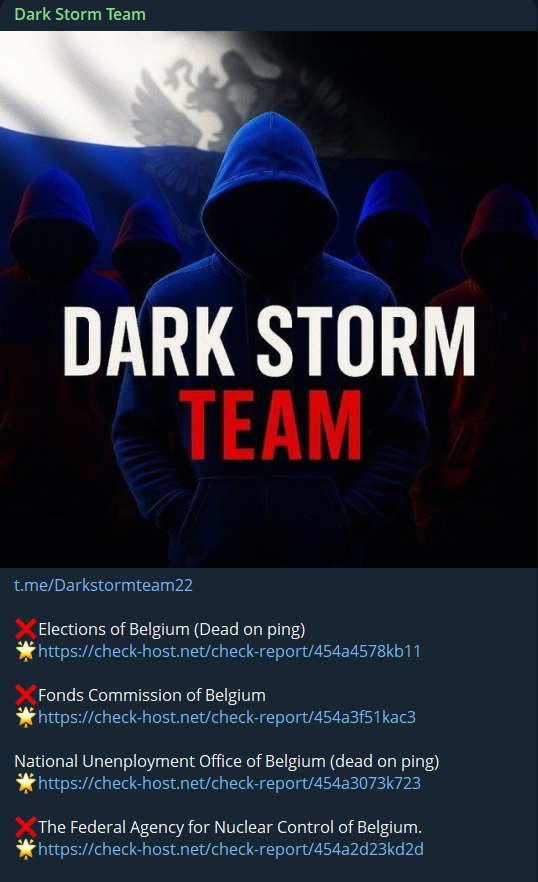 Dark Storm Team targets the website of Telerad – FANC