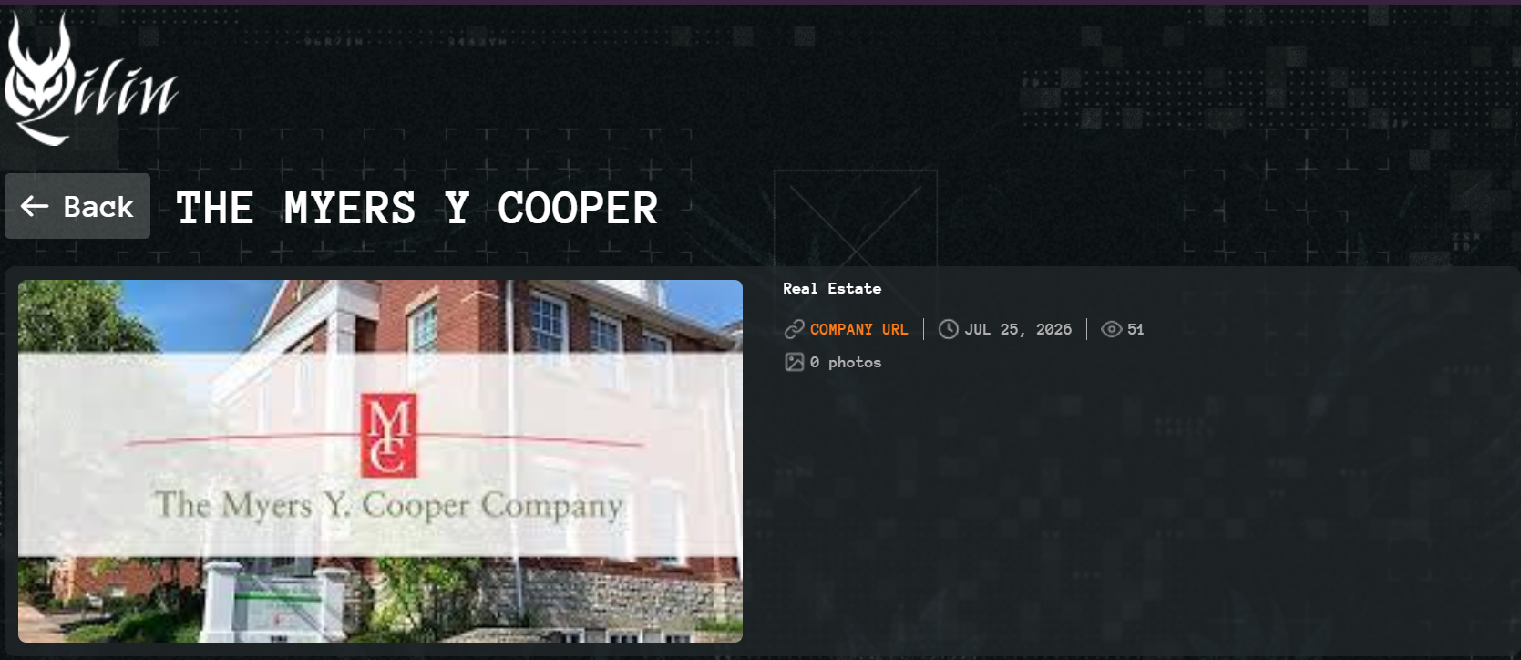 The Myers Y. Cooper Company falls victim to Qilin ransomware