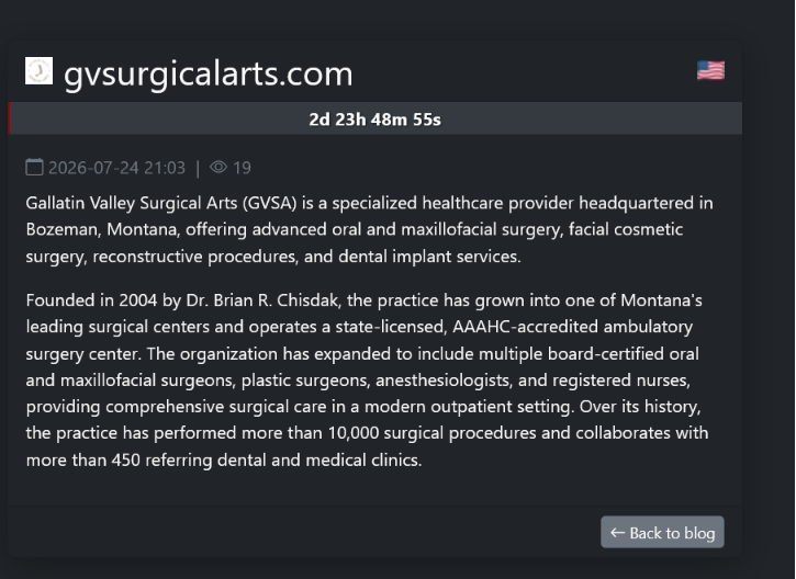 Gallatin Valley Surgical Arts falls victim to SafePay ransomware