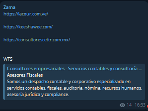 Alleged sale of unauthorized access to CETTR Consultores Empresariales