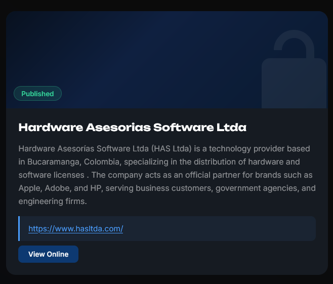 Hardware Asesorías Software LTDA falls victim to DeadLock Ransomware