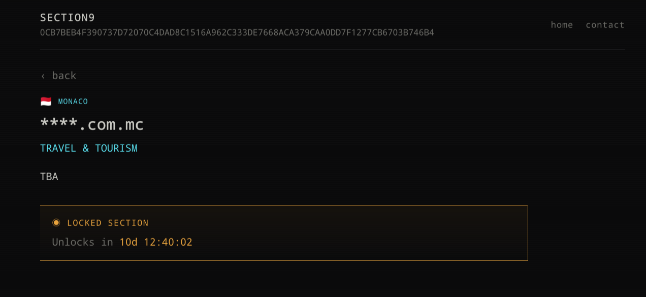 Section9 Ransomware Group Adds an Unknown Victim (****.com.mc)