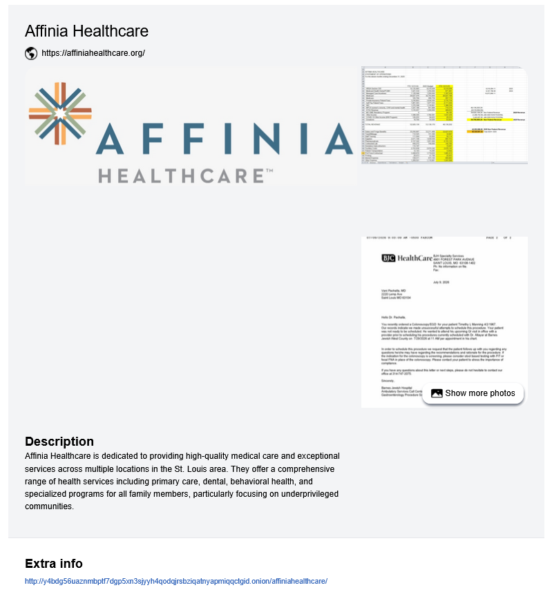 Affinia Healthcare falls victim to TERMITE ransomware