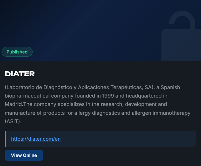 Diater Laboratorio de Diagnóstico y Aplicaciones Terapéuticas, S.A. falls Victim to DeadLock Ransomware