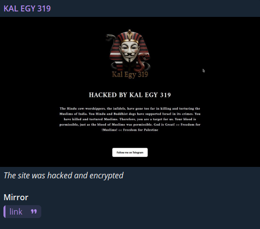KAL EGY 319瞄准PKR Pyro Tech网站