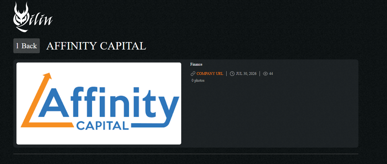 Affinity Capital Corp. Falls Victim to Qilin Ransomware