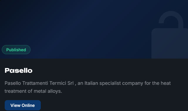 Pasello Trattamenti Termici S.r.l. falls victim to DeadLock Ransomware