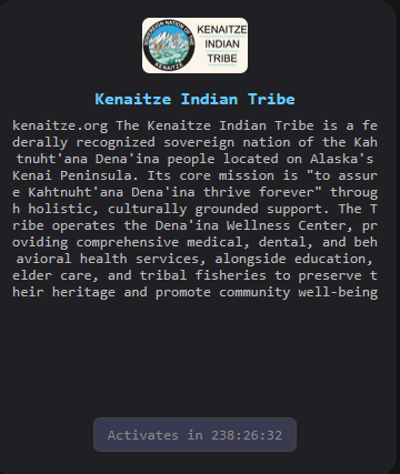 Kenaitze Indian Tribe Falls Victim to TheGentlemen Ransomware