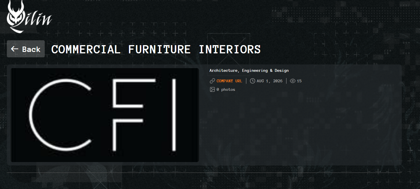 Commercial Furniture Interiors (CFI) Falls Victim to Qilin Ransomware
