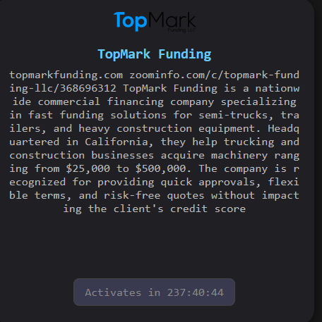 TopMark Funding, LLC falls victim to The Gentlemen Ransomware